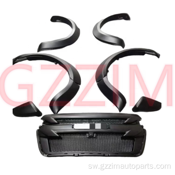 Dmax 2021 facelift fender mbele bumper bodykit